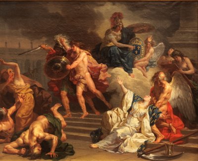 France Raised by Time by Jean Charles Nicaise Perrin